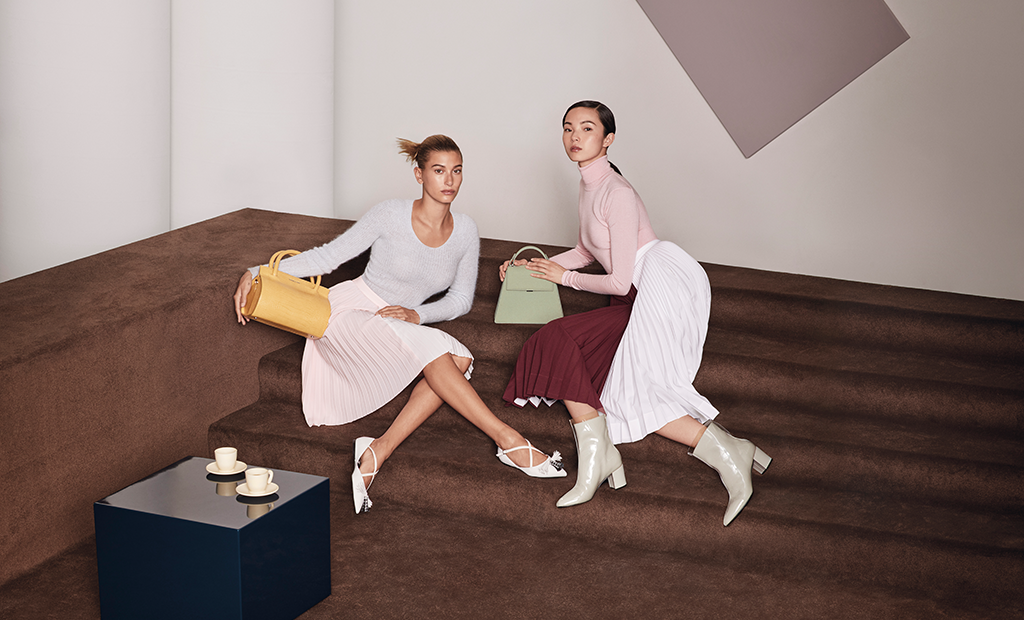 Hailey Bieber, Xiao Wen Ju, Charles & Keith Hailey Bieber, Xiao Wen Ju, Charles & Keith